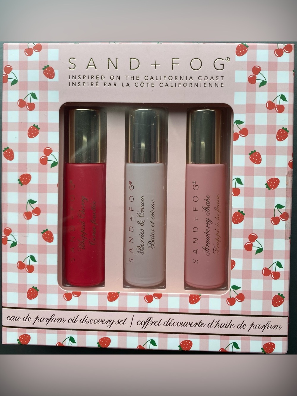 Sand + Fog Exploratory Eau de Perfume Oil Rollerball Set (3 x 10mL)